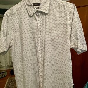 Boss White Casual Button Down Shirt